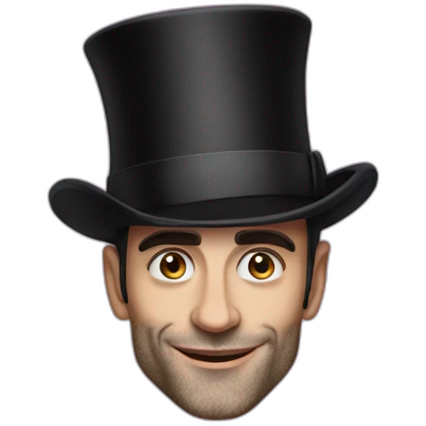 Joe Gilgun top hat emoji