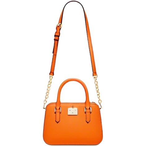 Kate spade orange handbag emoji