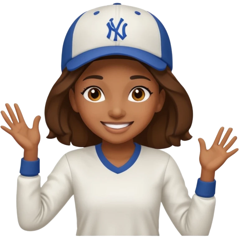 create a hiphop dance girl emoji emoji