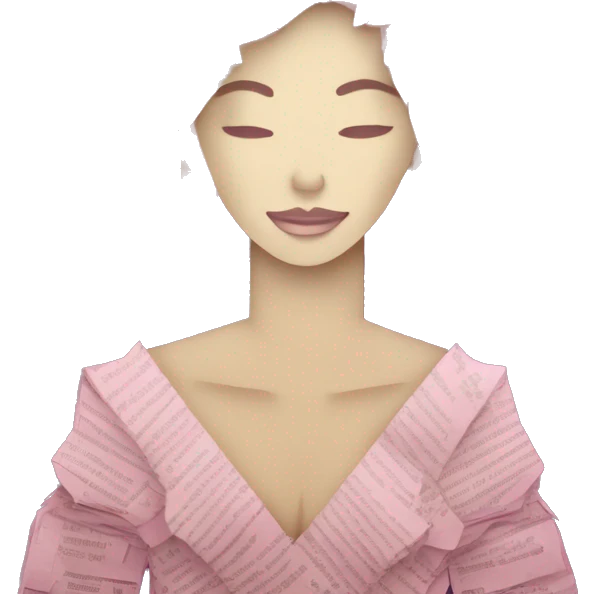  lady made of 420 origami newspaper roses hemp leaves lantern fairy lights burning paper vaporwave emoji
