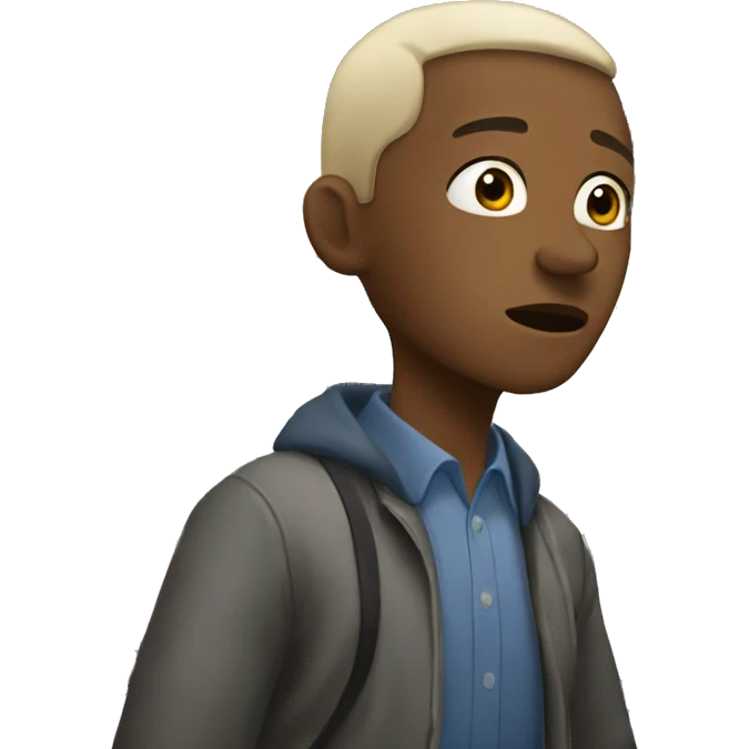 Human misses the bus emoji