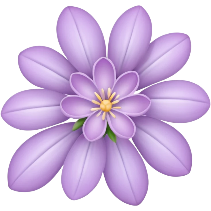 a bunch of pastel lilac flowers emoji