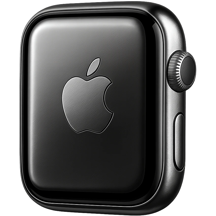 black apple watch emoji