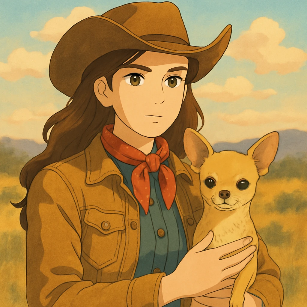 Styliser l'image en style Ghibli, illustration douce et détaillée, couleurs chaleureuses, ambiance poétique. emoji