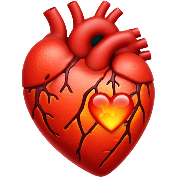 heart with blister emoji