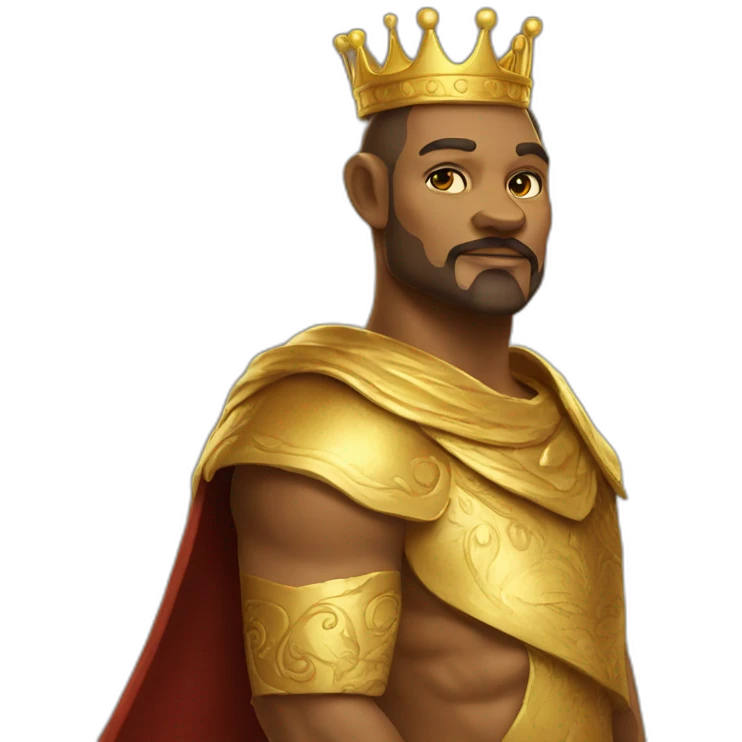 The king midas if it was a cat emoji