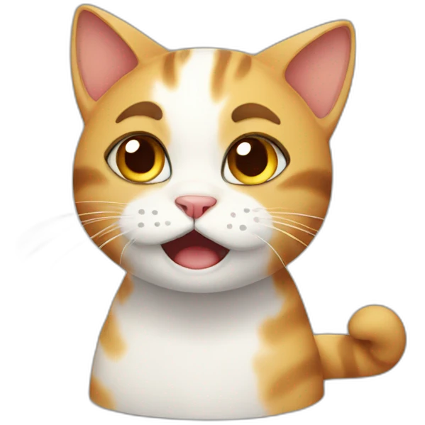 Cry cat emoji
