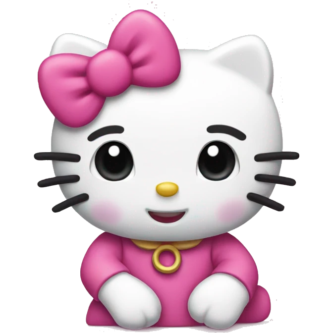 Hello kitty emoji