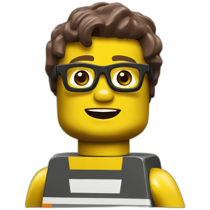 Lego toy emoji