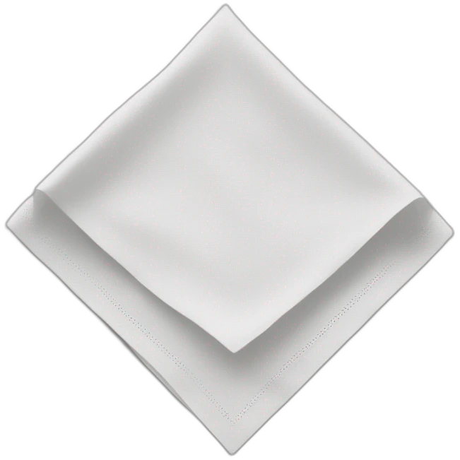 Napkin perforation emoji