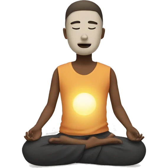 Meditation  emoji
