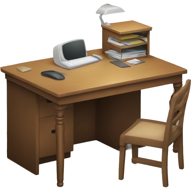 Desk emoji