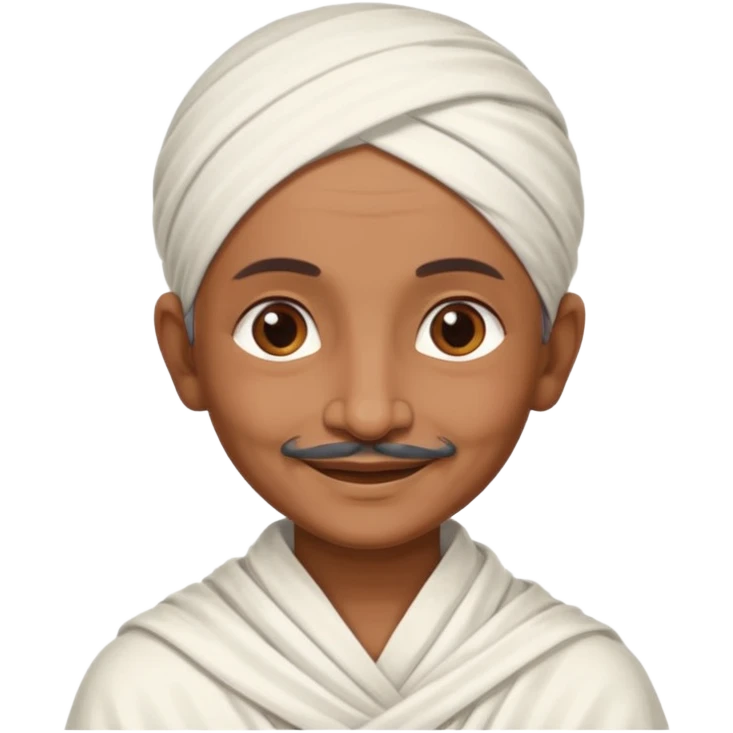 Gandhi emoji