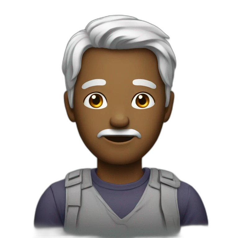 homme qui se questionne emoji