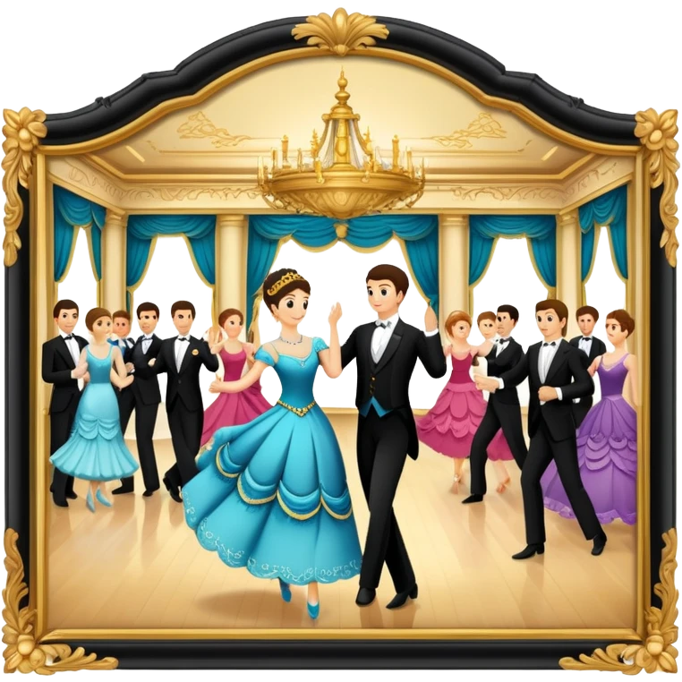 Invitation to the ball emoji