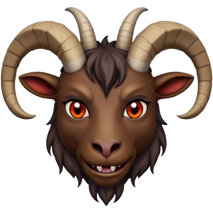Azazel the goat demon emoji