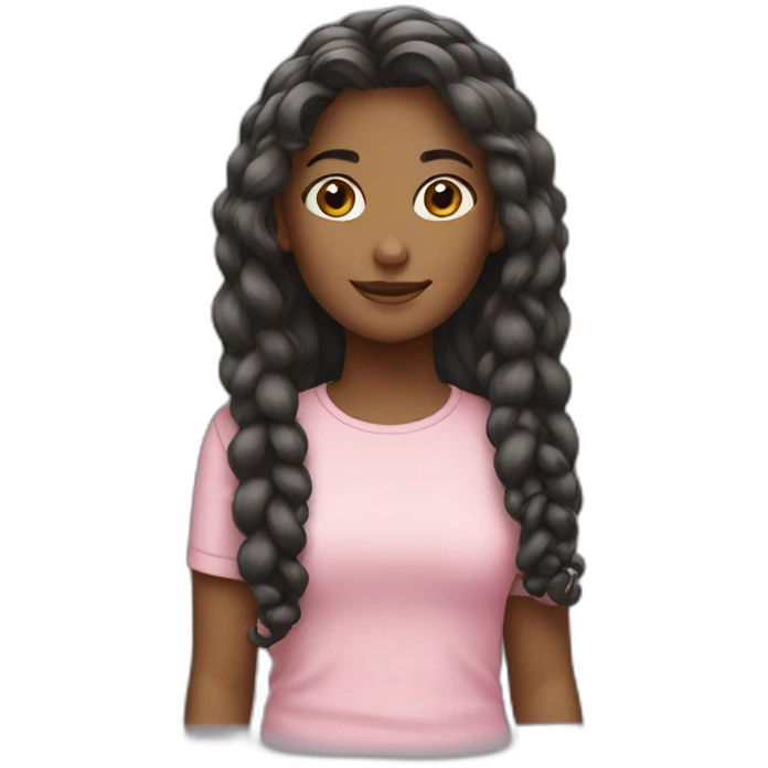 hair and girls standing together emoji