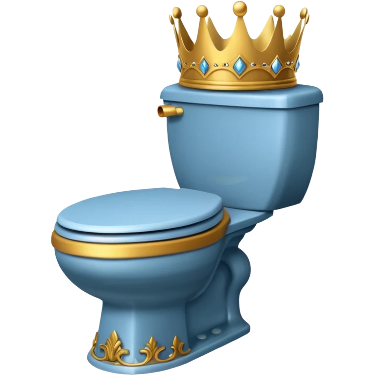 skibidi toilet with a crown emoji