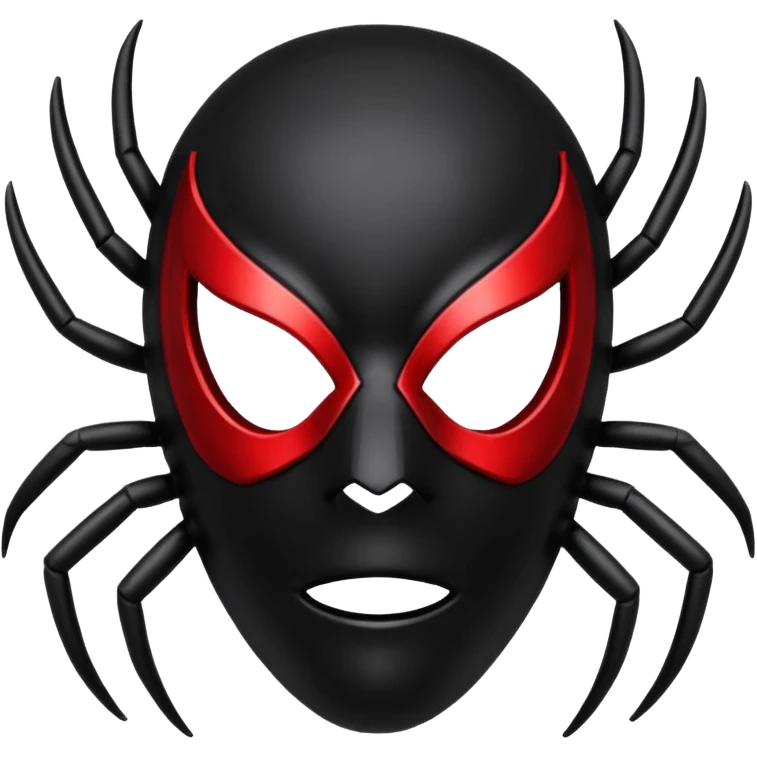 Spider mask  emoji emoji