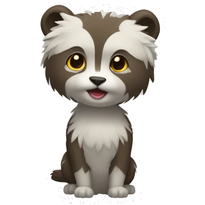 Cacomistle full body emoji