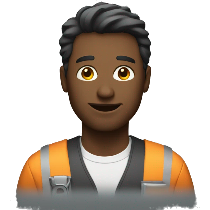guy working emoji