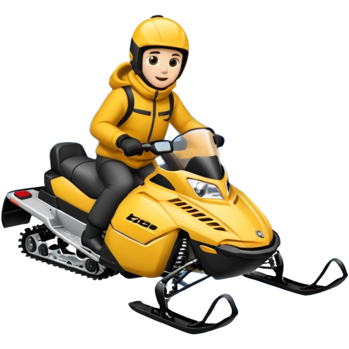 Snowmobiling adventures  emoji
