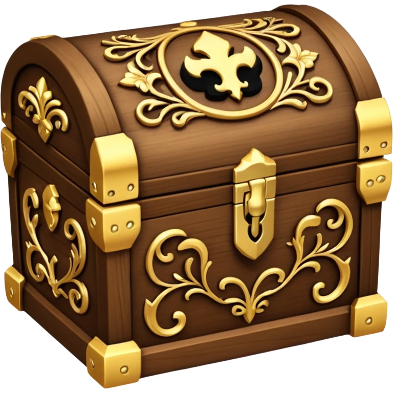 tresure box with motifs emoji
