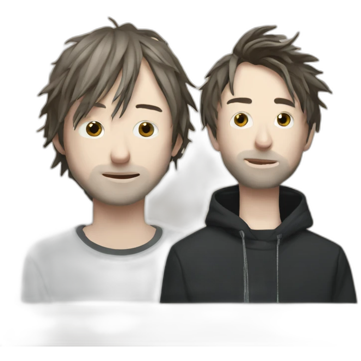 thom-yorke-with-porter-robinson emoji
