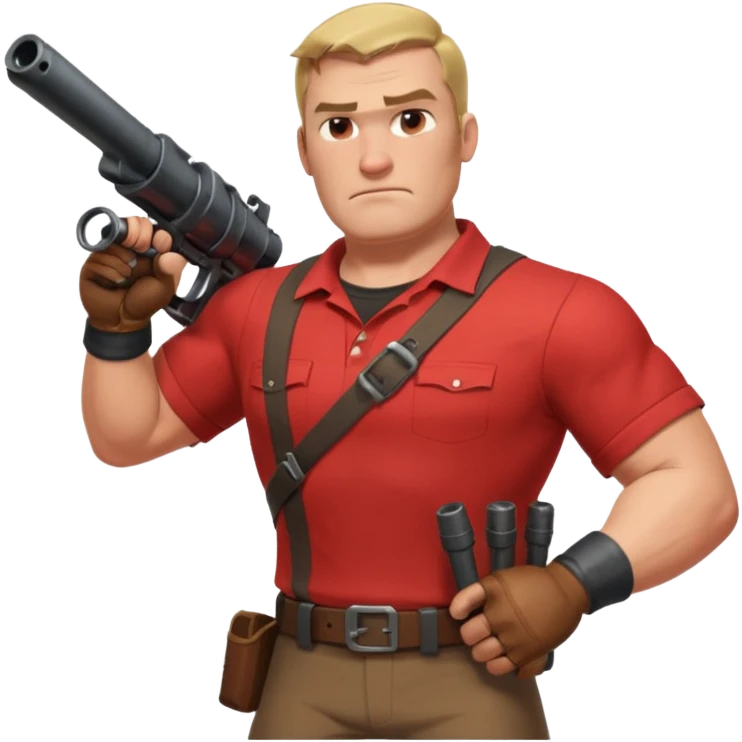 The Heavy from TF2 emoji