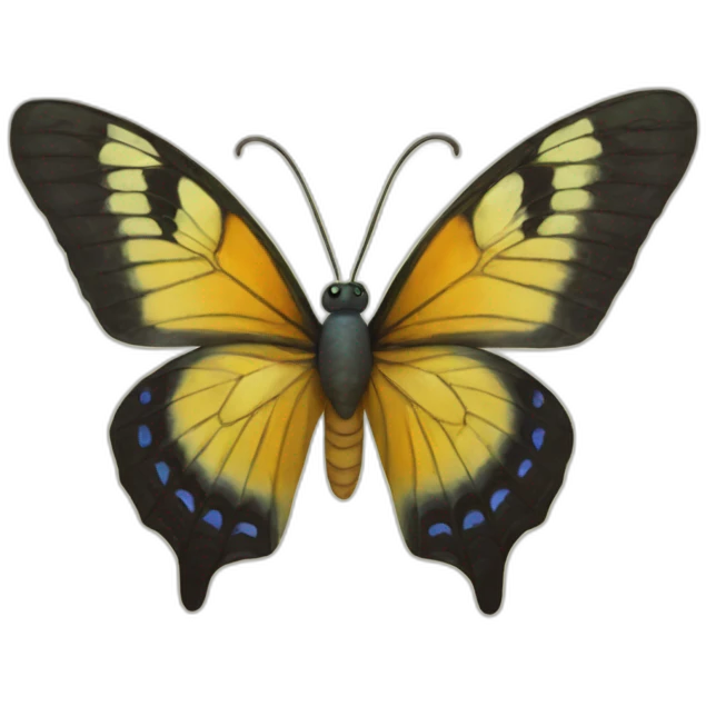 Mi-Serpent mi-papillon  emoji