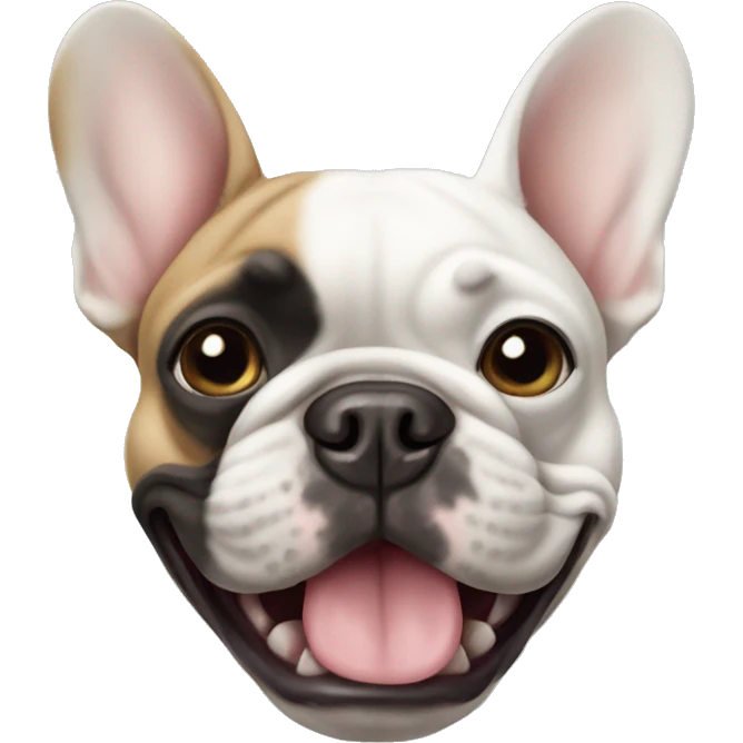 French bulldog emoji