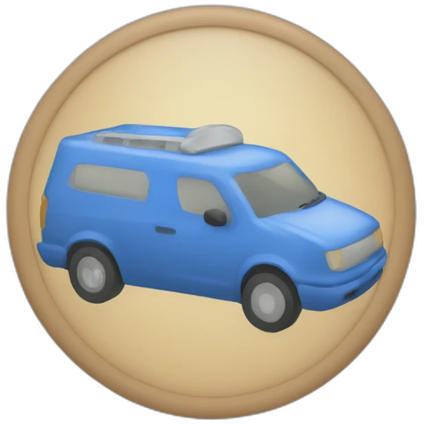 Blue badge emoji
