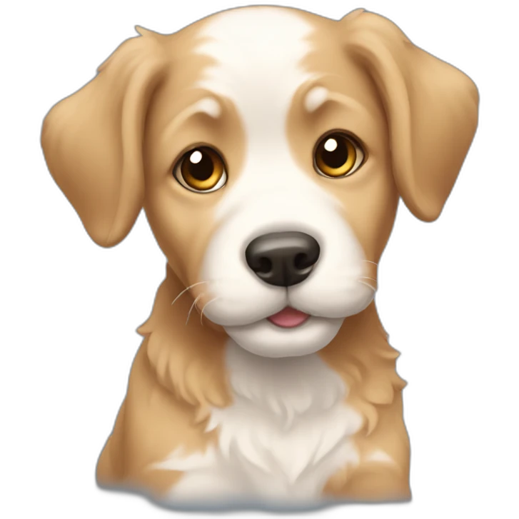 Doodle puppy emoji