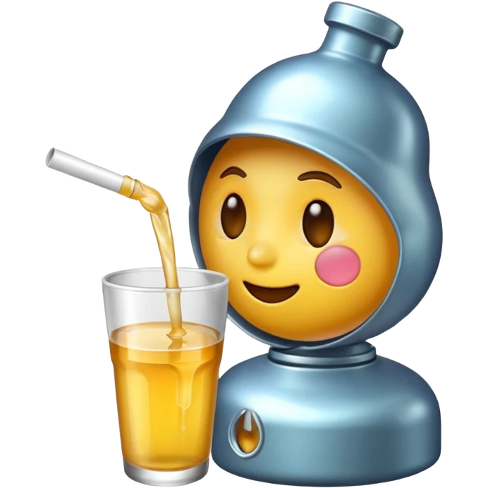 Spitting out drink emoji emoji