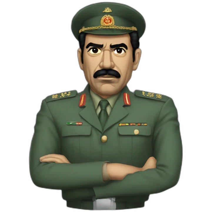 Mecha saddam hussein emoji