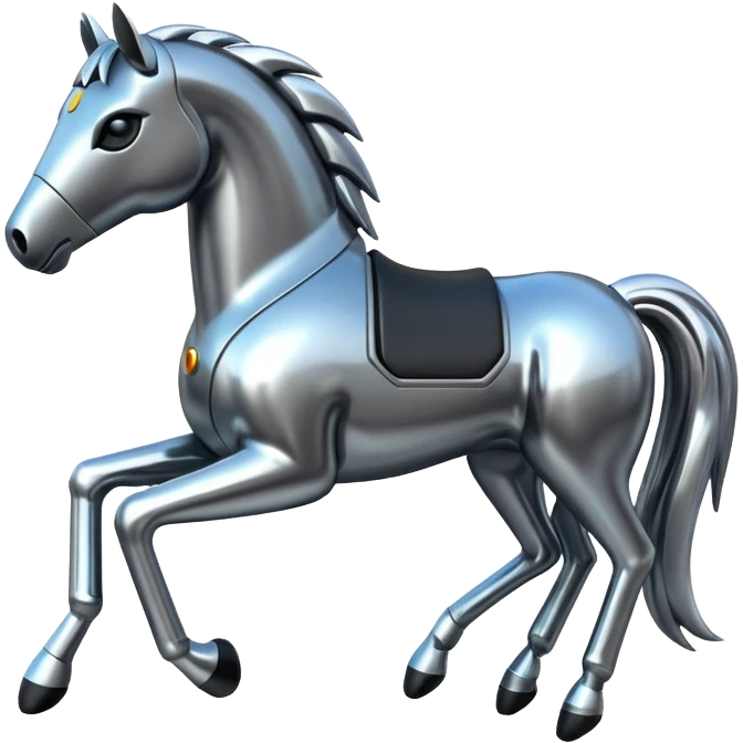 Cyber horse emoji