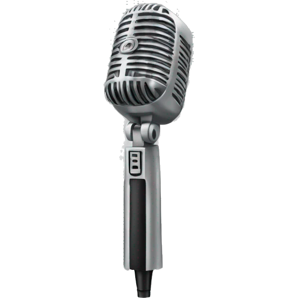 GALVÃO BUENO WITH MICROPHONE emoji