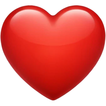 red heart emoji