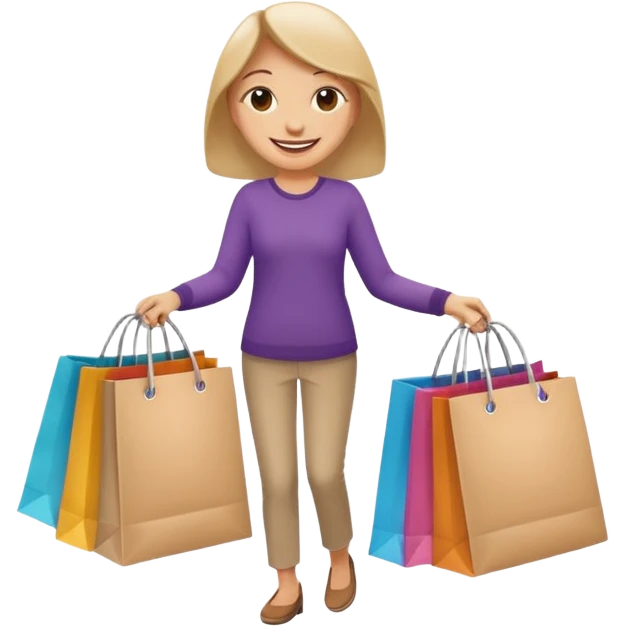 shopping emoji