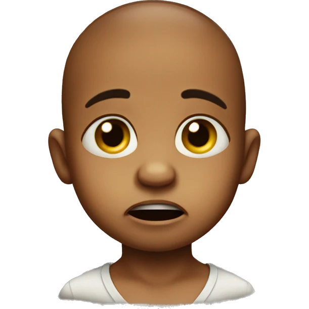 Baby man crying emoji