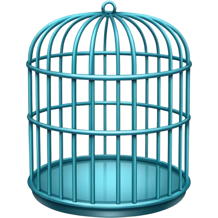 cyan cage emoji