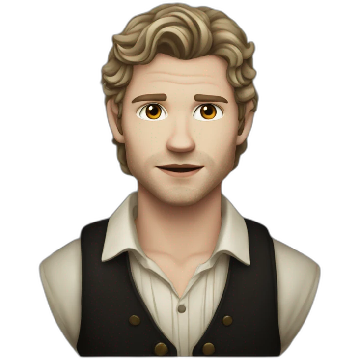Klaus mikaelson realistic detailed emoji