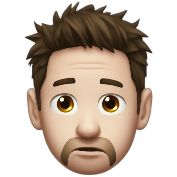 Messi crying emoji