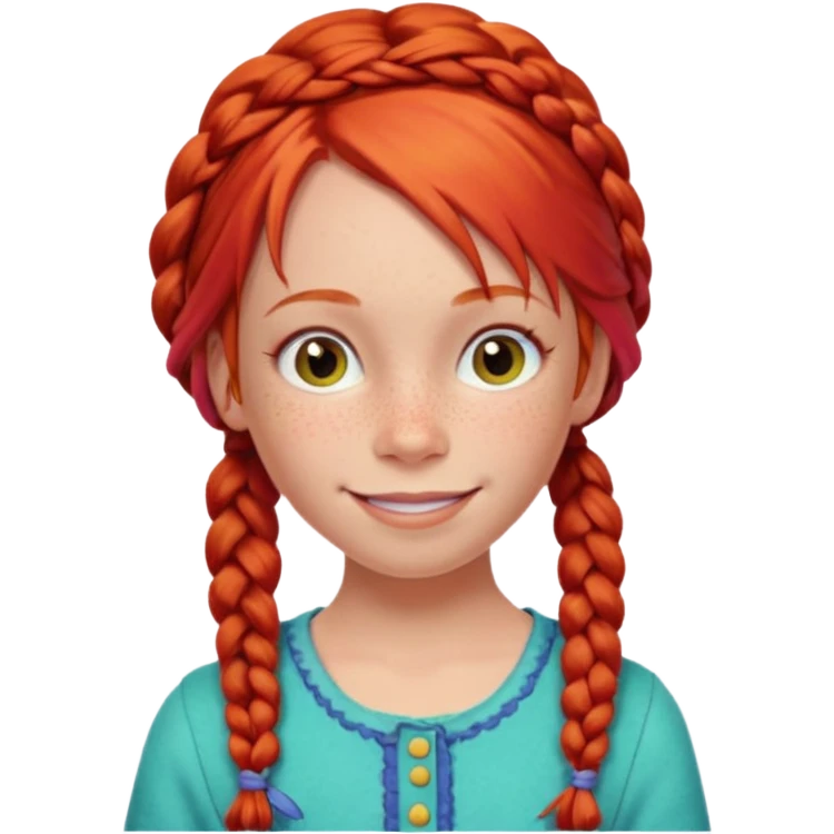 Pippi Longstocking emoji