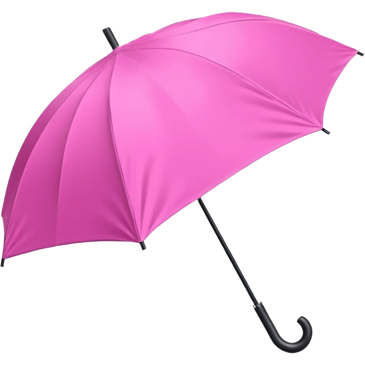 Folded Rain Umbrella pink emoji