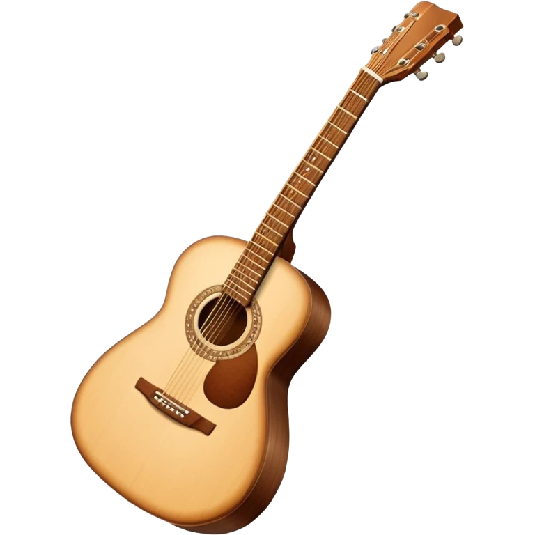 Acoustic guitar emoji