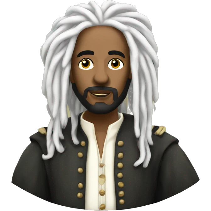 Rastafari classic shakespeare white emoji