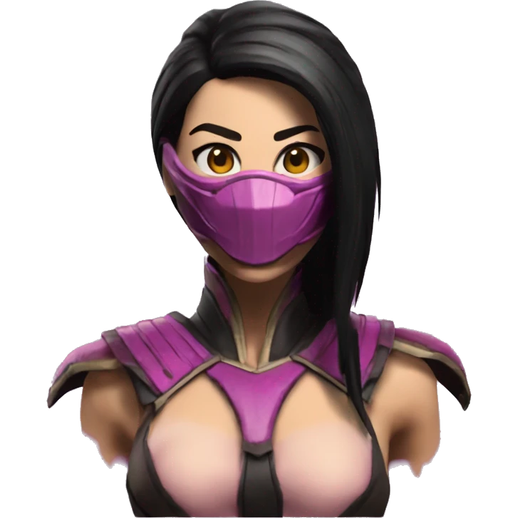 happy mileena from mortal kombat 10 emoji