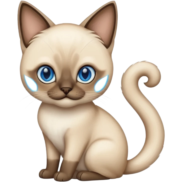 siamese cat  emoji