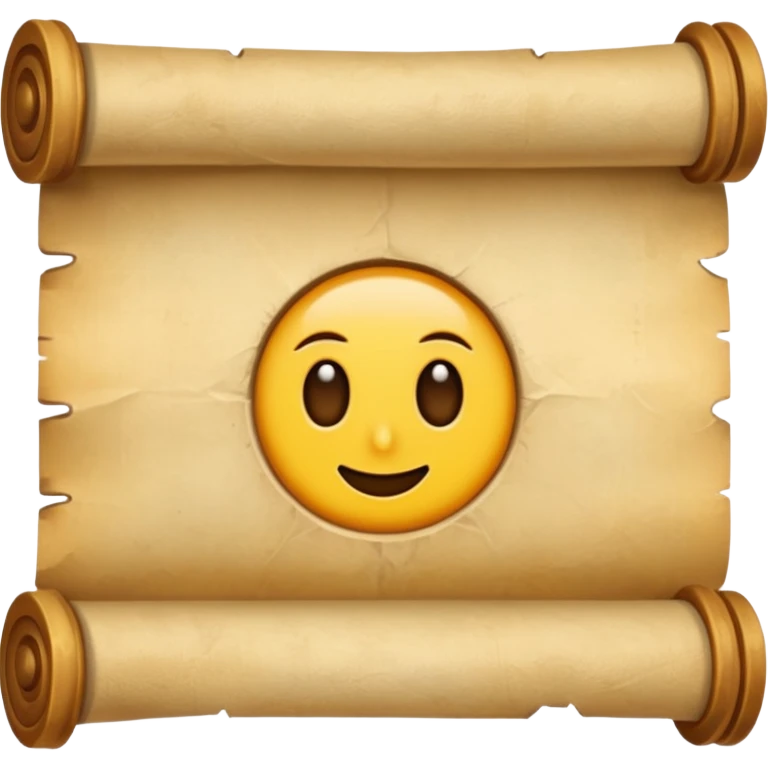 old parchment scroll emoji